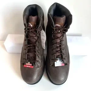 Brahma | Shoes | New Brahma Raid 6 Brown Steel Toe Laceup  display picture 1